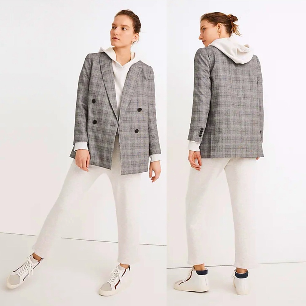 MADEWELL Caldwell Double-Breasted Blazer: Peaked Lapel Edition XL